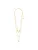Pilgrim Ketting ‘Carol’  goud / transparant