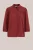 WE Fashion –  Damems blouse met driekwart mouwen – Regular fit – Roestbruin –
