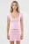 Slim Fit Ribbel U-Hals Blouse