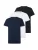 HOLLISTER Shirt  navy / zwart / wit