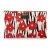 Wouf Make up tas ‘Daily’  beige / rood / zwart