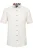 Redmond Casual Linnen Overhemd wit, Effen