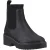 TOMS Millie Leren Dames Zwarte Hak Enkellaarsjes