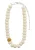 Pilgrim Ketting ‘Eclipse’  mosterd / zilver / offwhite