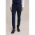 WE Fashion slim pantalon donkerblauw