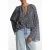 Michael Kors Floral V Neck Top