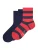 FALKE Sokken  navy / rood