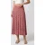 White Stuff Jane Jersey Maxi Skirt Red Print