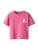 NAME IT Shirt ‘NMFJANEY’  lichtgeel / sering / pink