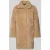 Jake*s Casual Regular Fit mantel van teddyfleece met omgeslagen kraag