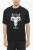 Slim Fit ARIES THE WARRIAR T-shirt met ronde hals in zwart
