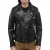 Diesel L-garrett-r Zwart Leren Jack