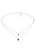 ELLI Ketting  pink / rosa / zilver