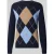 Christian Berg Men pullover in Slim fit van puur kasjmier in tricotlook