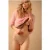 PINKO Senza Parole Slip Pizzo Indemagliato Jacquard C/logo Garnet