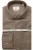 ETERNA 1863 Flanellen Overhemd beige/bruin, Effen