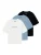 JACK & JONES Shirt  pastelblauw / zwart / wit