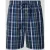 Christian Berg Men regular fit korte pyjamabroek met logopatch