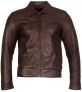 Retro nappaleren bikerjack