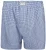 Steppin’ Out Boxershort Dobby Ruit Blauw