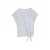 T-shirt met prints met knoop aan de voorkant dames Tom Tailor