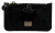 Dolce & Gabbana Black Leather Lederen munt Passpolspiegel Mirror Agnese dames portemonnee