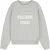 Malelions Women Heavy Knitted Sweater | Grey Melange