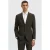 Selected slim fit colbert met print – donkerbruin