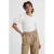 Ruby top met textuur off-white