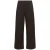 ONLY wide leg casual broek – donkerbruin