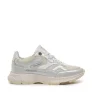 Floris van Bommel Daysi 03.02 leren sneakers zilver