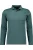 RAGMAN Soft Knit Poloshirt lange mouw mosgroen, Effen