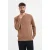 Merso Merino Crew Neck 100% Merino Tuscan Camel