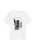 COMMA Shirt  pasteelgeel / donkergrijs / zwart / wit