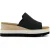 Vrouwelijke leren platformslippers Toms Diana