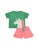 Denokids Set ‘CFF-26Y1-029’  groen / koraal