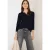 Cecil Dames Shirt met lange mouwen met gespleten hals in Blauw
