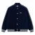 Lacoste baseballjack met logo – donkerblauw