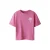 NAME IT KIDS T-shirt met backprint roze