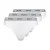 Hugo Gestreepte string voor dames (set van 3) (Wit)