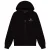 Aquascutum Heren Actieve Klein Logo Volledige Ritsshirt Hoodie (Zwart)