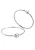 ELLI Ring ‘Solitär’  zilver / transparant