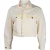 IRO Paris Thale Denim Jacket In Light Yellow