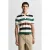 GANT Striped Ss Polo Cream
