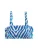 Next Bikinitop  azuur / royal blue/koningsblauw / offwhite
