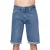 Crosshatch Heren Tillforth Denim Casual Shorts (Stone Wash)