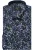 Marvelis Body Fit Overhemd blauw/groen, Bloemen