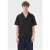 Korte Mouwen Textured Katoenen Shirt