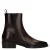 Manfield leren enkellaarzen – bruin