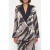 10DAYS Satin Blazer Zebra Warm Taupe